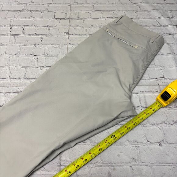 Jack Archer Men Jetsetter Pants Size 33x30 Stone Performance Golf Chino C056 -6 - Picture 7 of 16